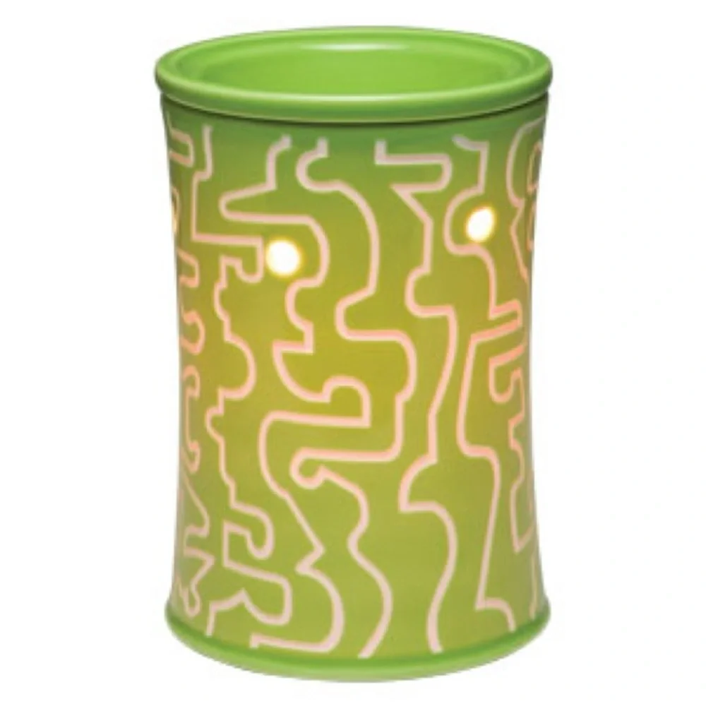 Scentsy A-Maze-Ing retired Ceramic Wax Warmer